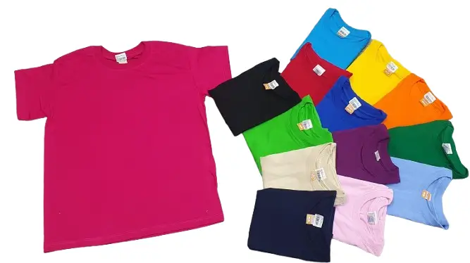 camiseta cuello rendondo