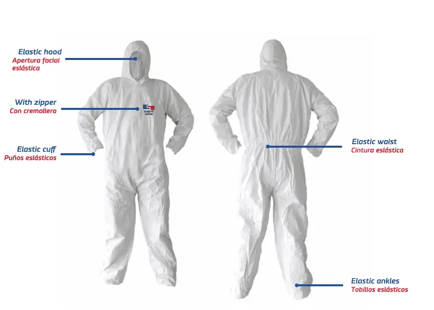 traje antifluido Tivek