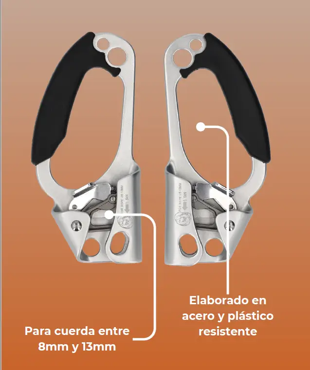 Par de puños para ascender izquierdo y derecho 2